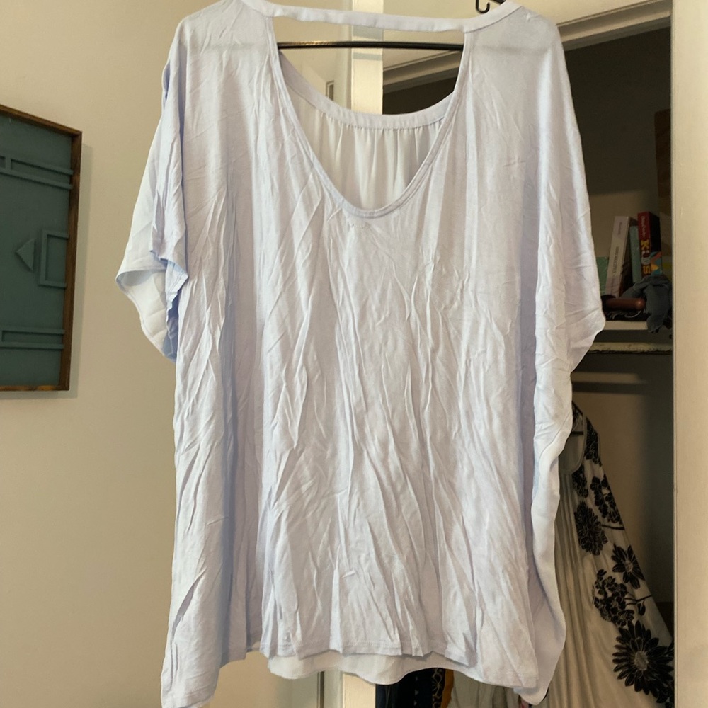 LOFT Soft Blue Women's Blouse